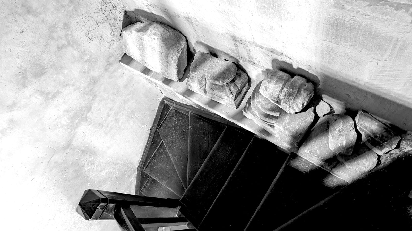 Stone corbels and wooden staircase, Crowland Abbey - illustrating a piece on how to write services pages