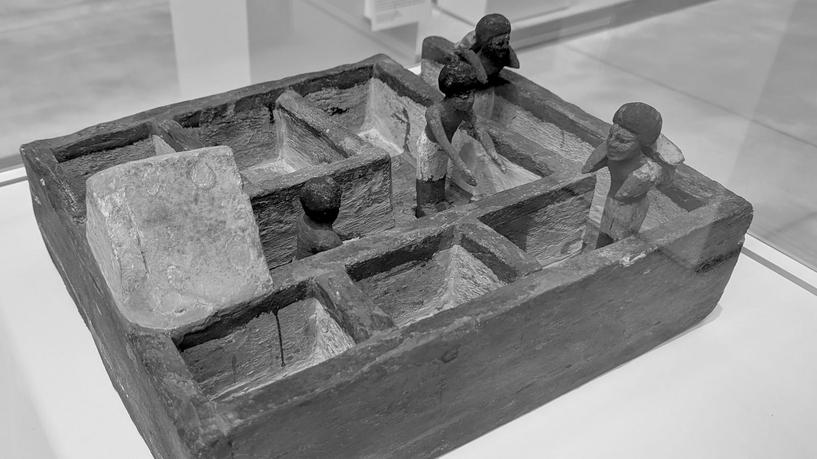 A model of ancient Egyptians in a mine, illustrating a blog post: What is a content audit